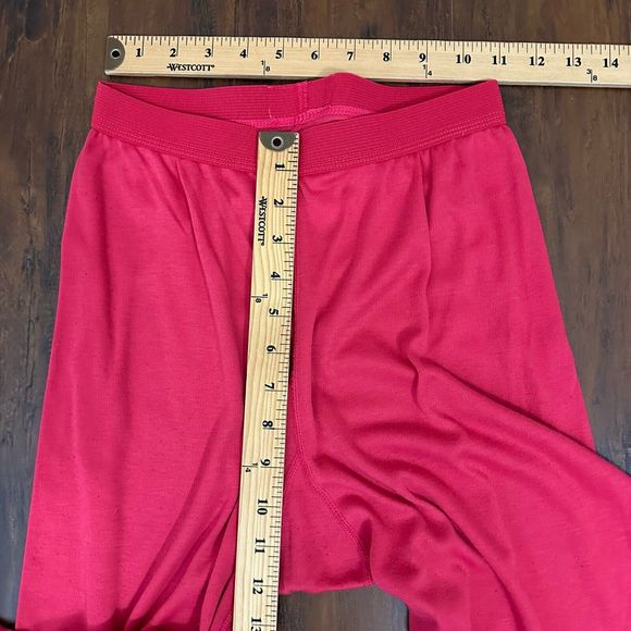 Vintage PATAGONIA Capilene Baselayer Pants in Pink USA MADE - Picture 10 of 11